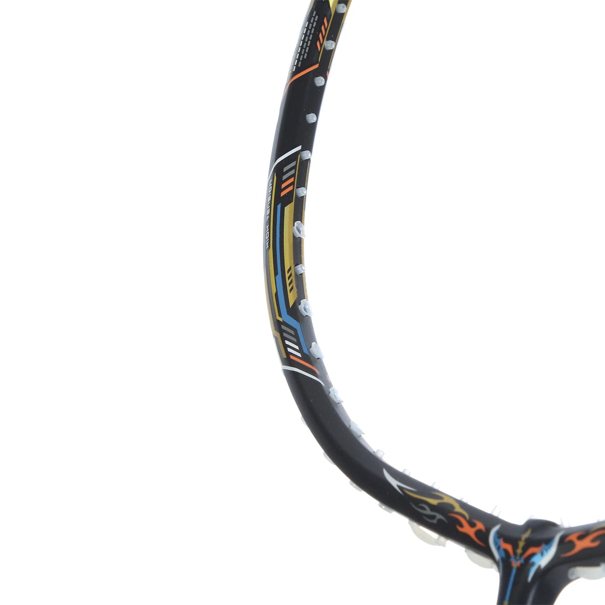 BADMINTONSCHLÄGER HUNDRED T-FUSION 800 ATTK 4U (UNBESAITET)