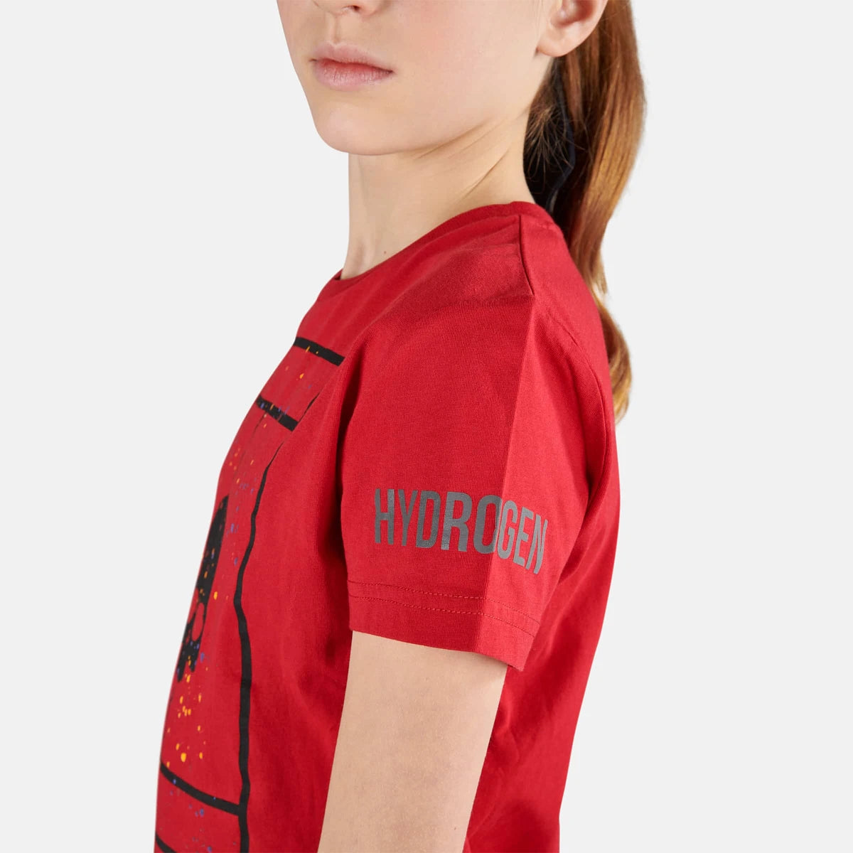 HYDROGEN JUNIOR BOYS TENNIS COURT T-SHIRT