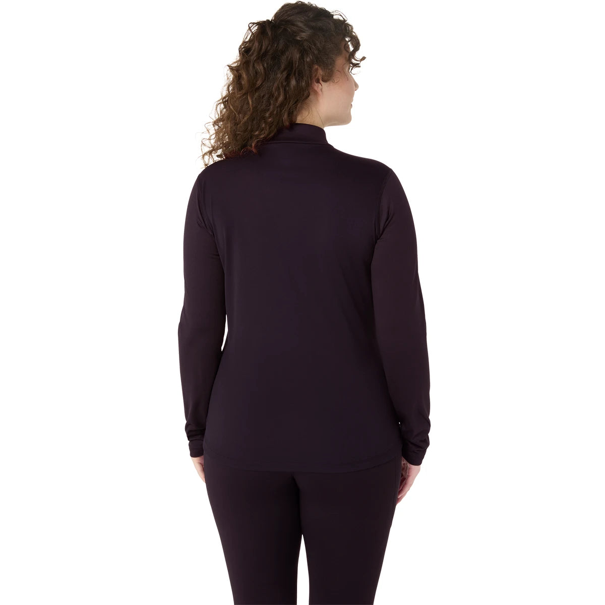 ASICS WOMEN'S CORE LONG-SLEEVE 1/2 ZIP T-SHIRT