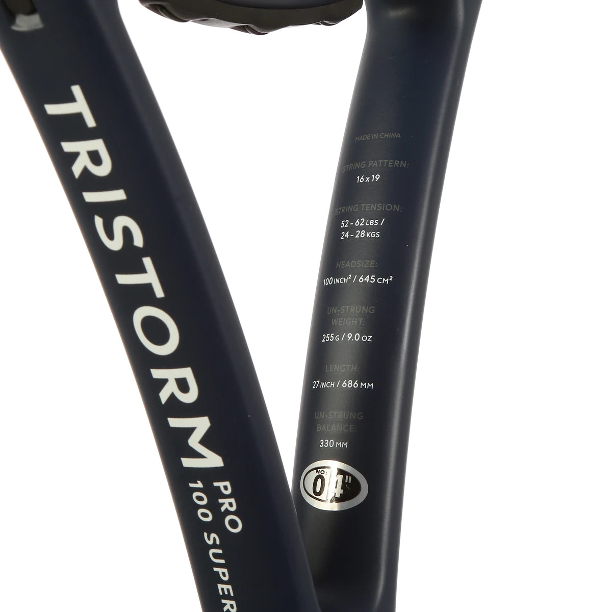 RAQUETTE DUNLOP TRISTORM PRO 100 SUPER LITE (255 GR)