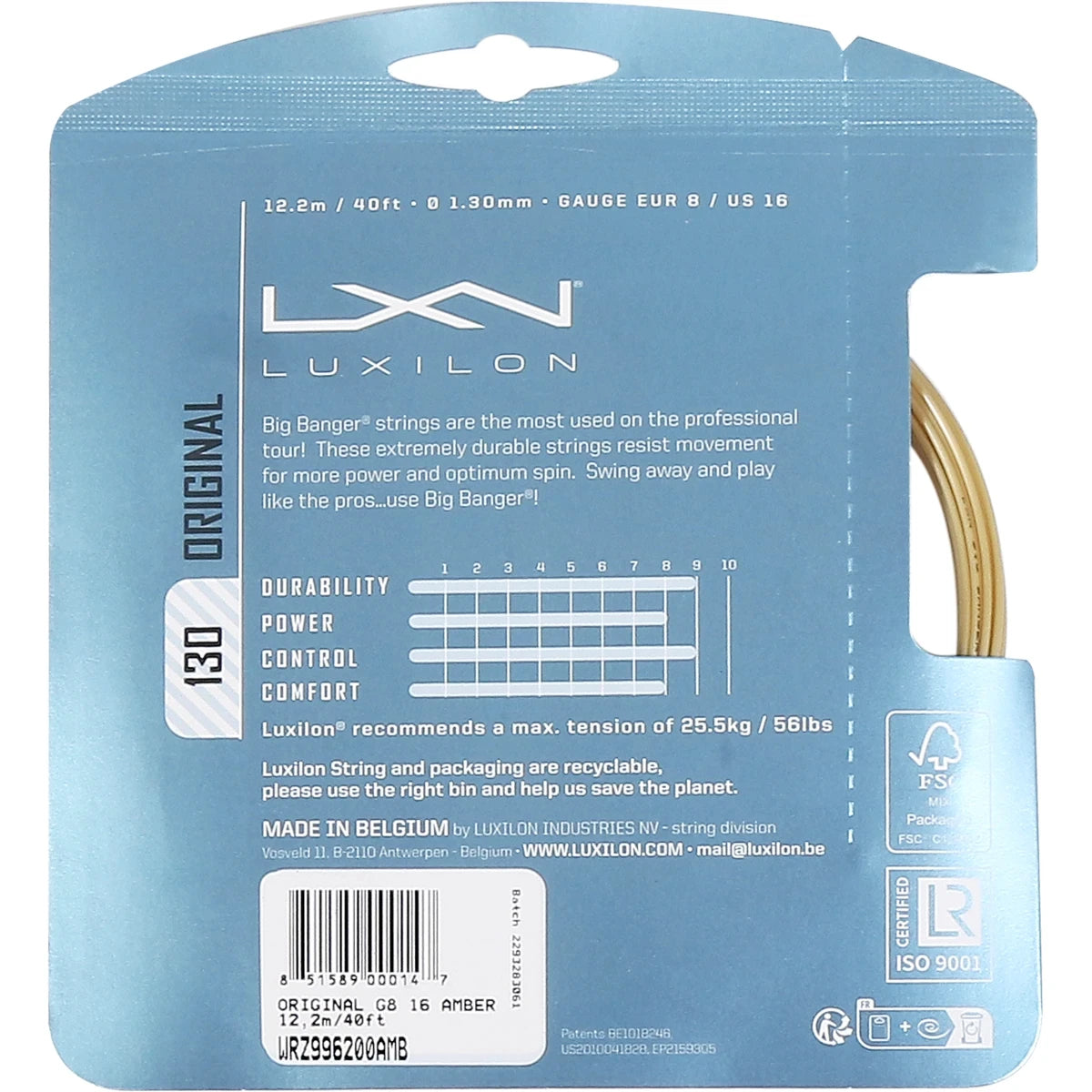 LUXILON BIG BANGER ORIGINAL BESAITUNG (12,2 METER)