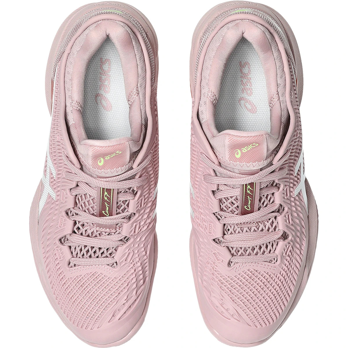 DAMEN ASICS SCHUHE COURT FF3 ROTSCHLAMM