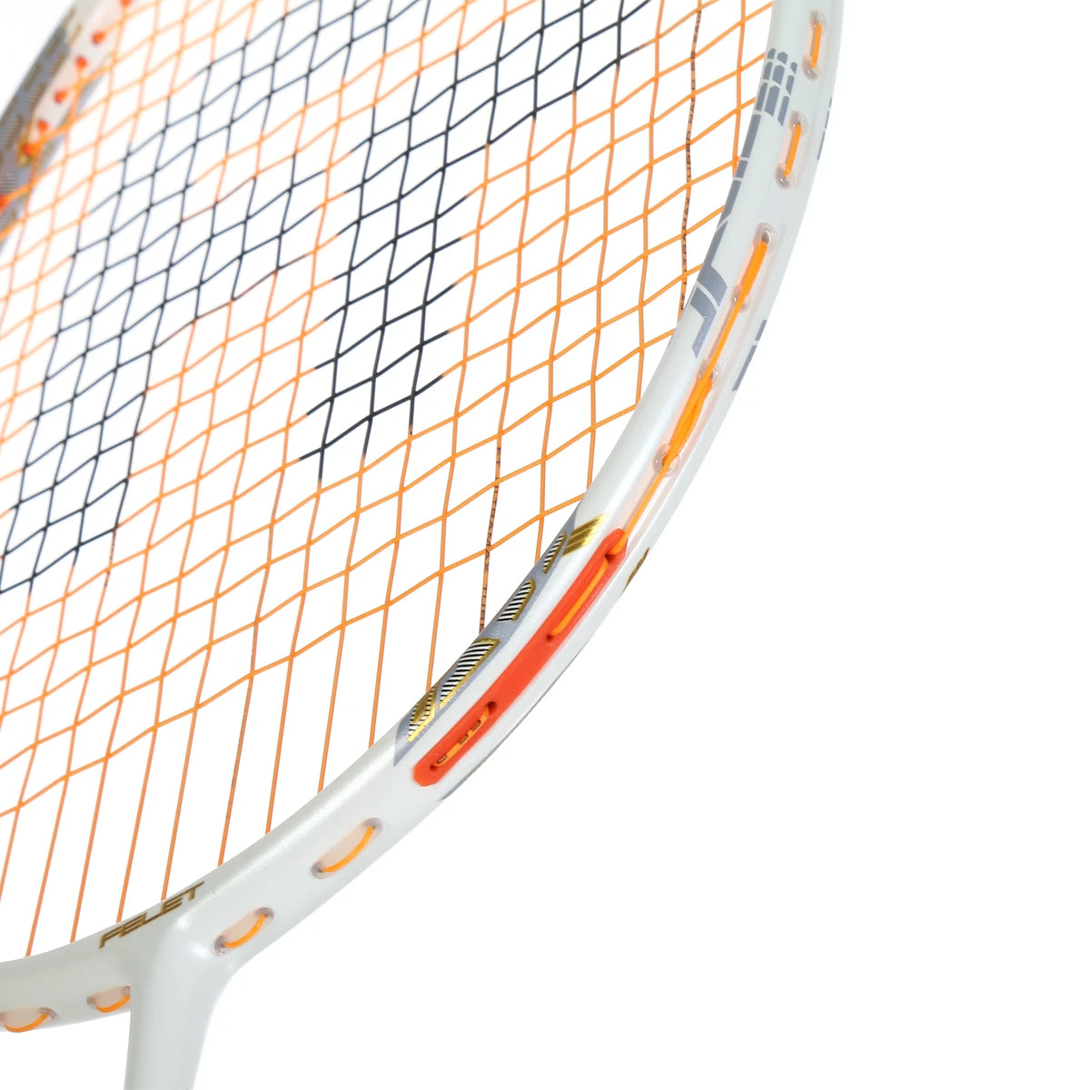 RAQUETTE DE BADMINTON FELET SPORT FORCE WHITE-GOLD (CORDEE)