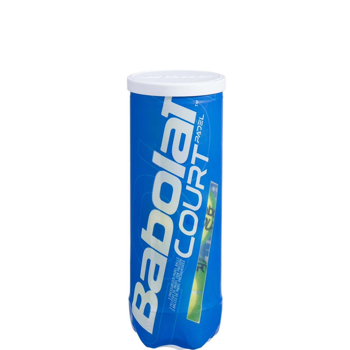 3-BALL TUBE OF BABOLAT COURT PADEL BALLS