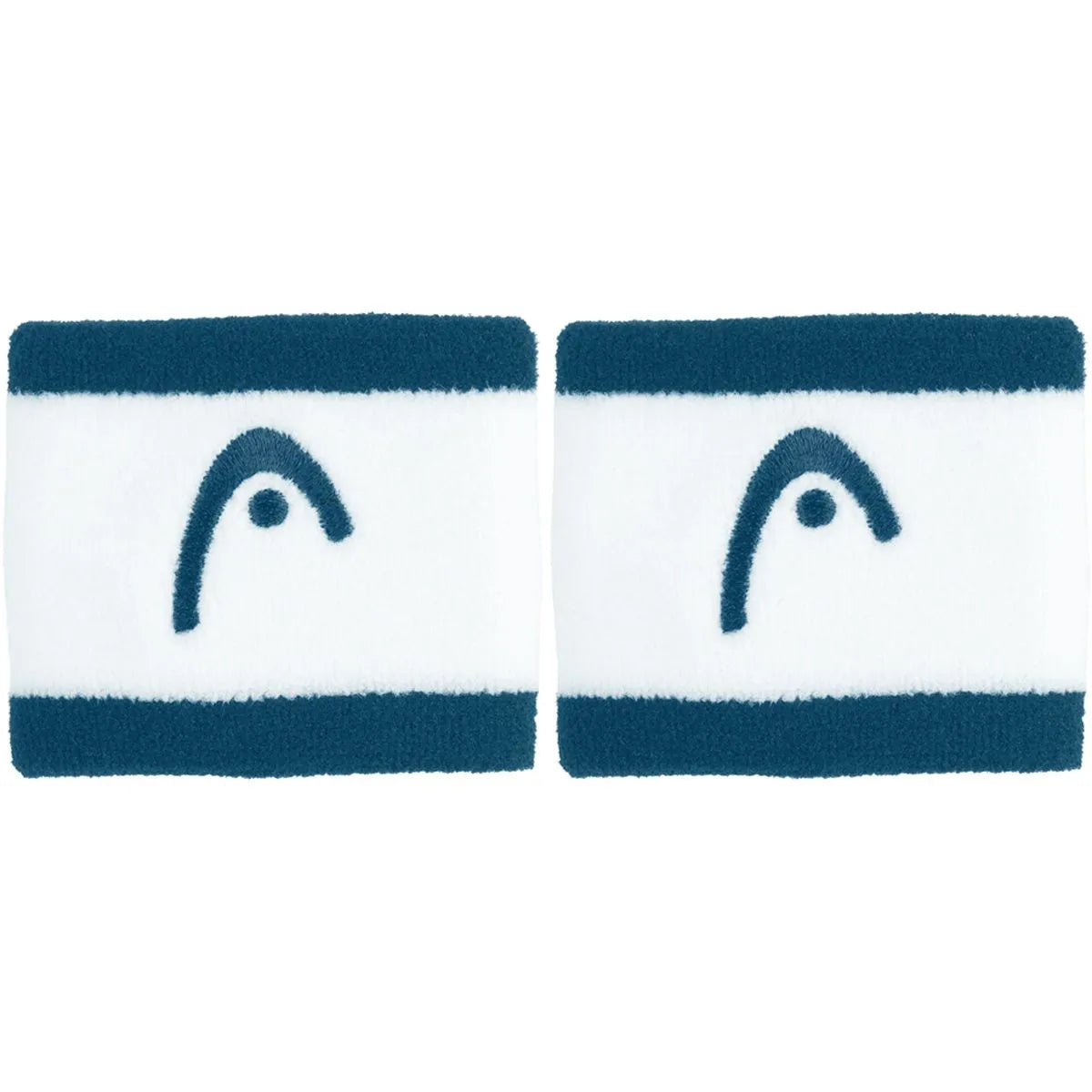 PAIR OF HEAD SIMPLE 2.5" STRIPED WRISTBANDS