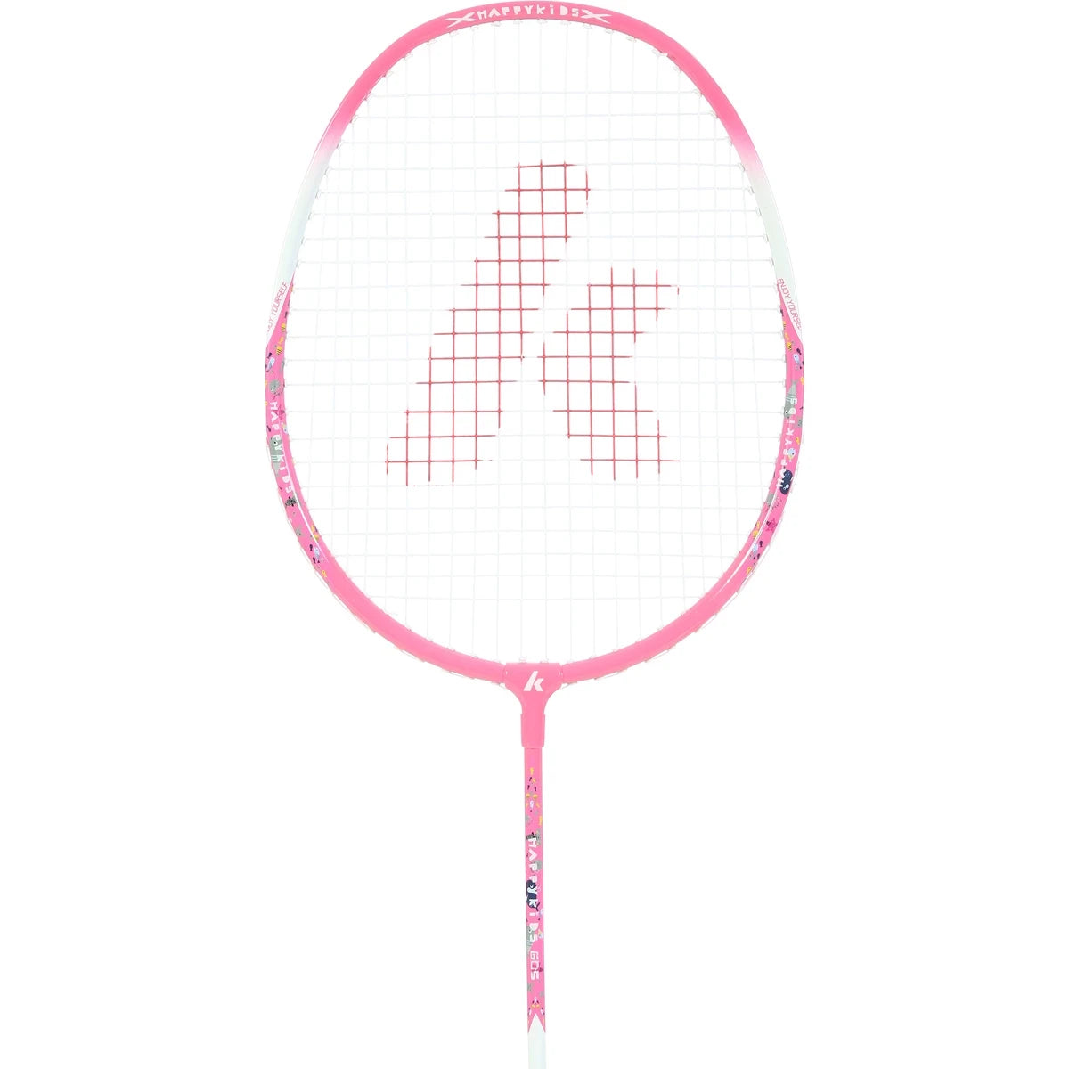 SET MIT 2 BADMINTONSCHLÄGERN KAWASAKI HAPPY KIDS 605 JR