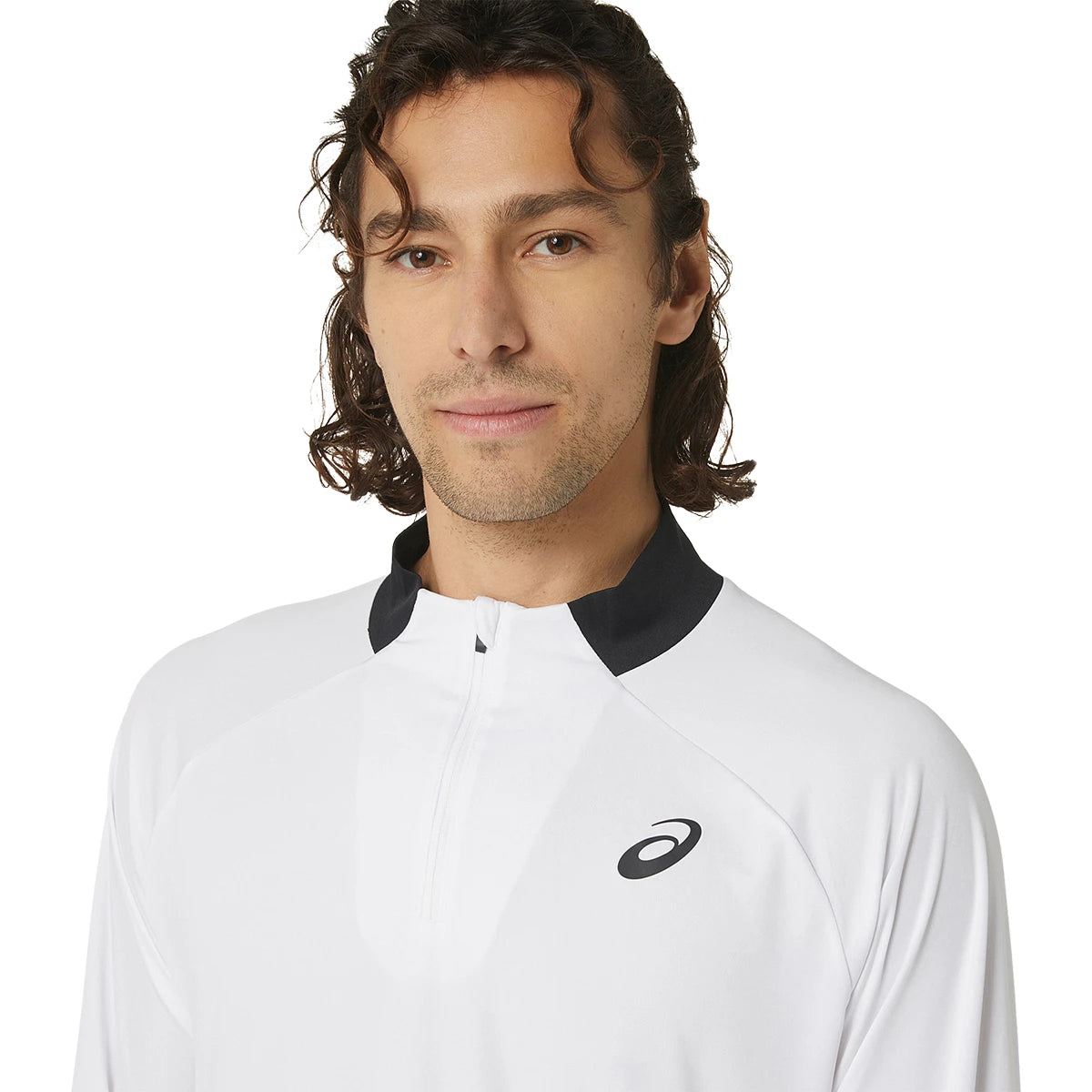 ASICS COURT LANGARM-T-SHIRT MIT 1/2 REISSVERSCHLUSS