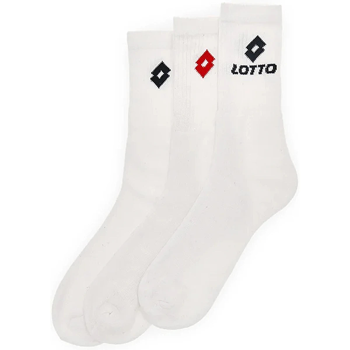 3 PAIRS OF LOTTO SOCKS (QUARTER)