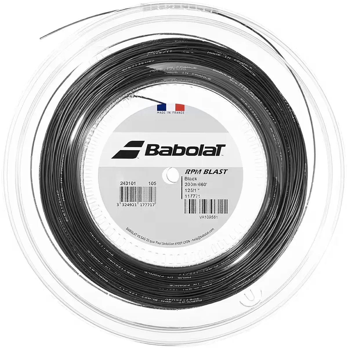 BABOLAT RPM BLAST STRING (200 METRES)