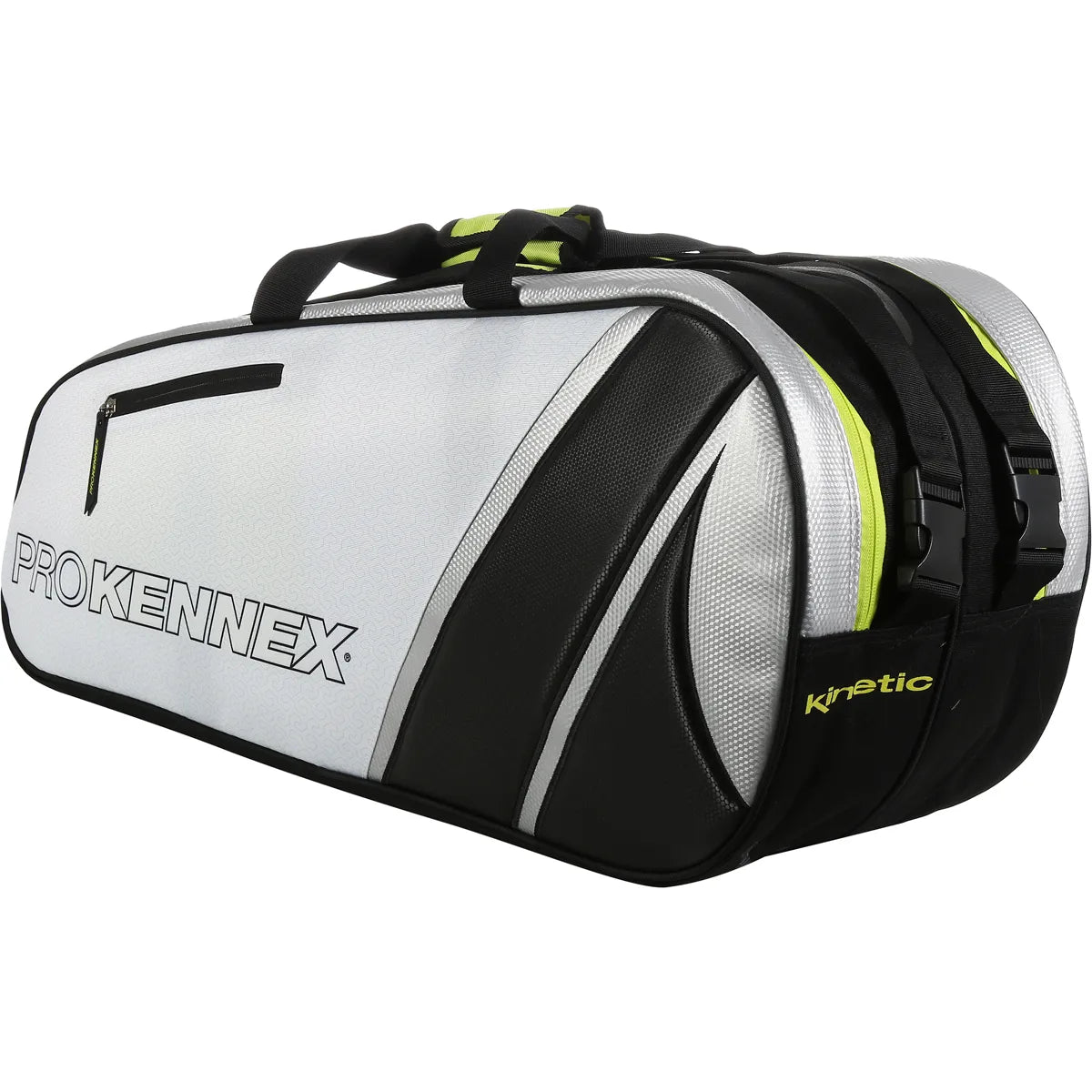 PRO KENNEX TENNISSCHLAGTASCHEN DOPPELT COOL GREY/SCHWARZ