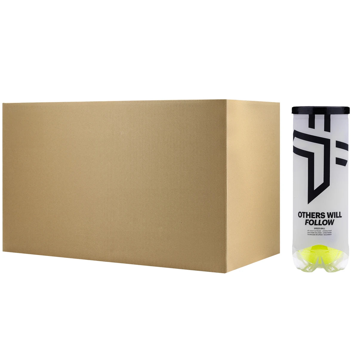 BOX OF 24 TUBES OF 3 OXDOG BOOST+ PADEL BALLS