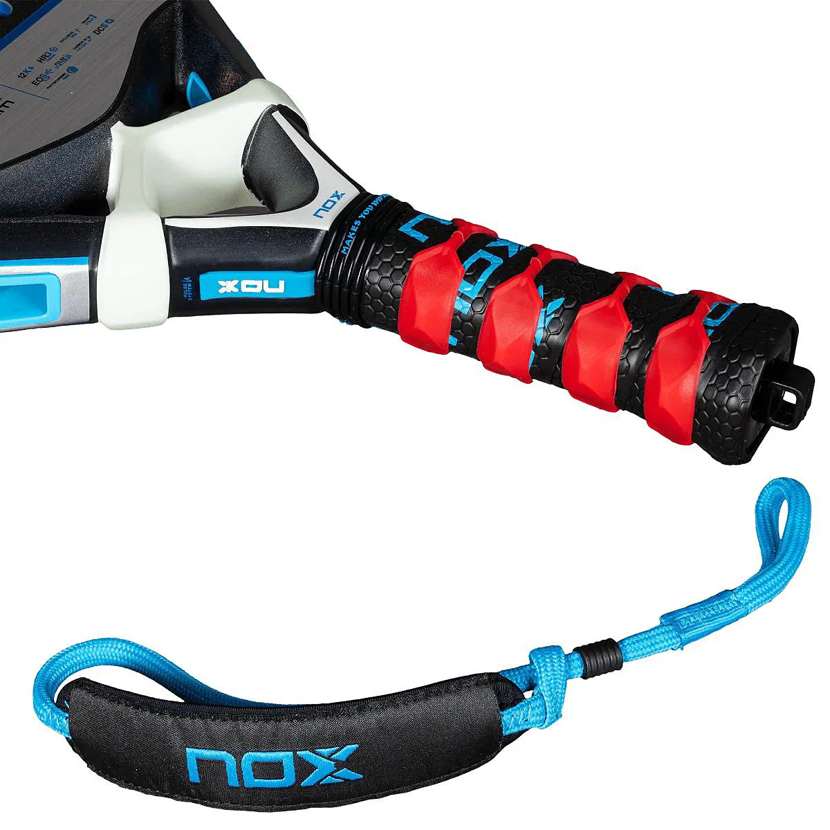 NOX QUANTUM COBALT 12K PADEL RACKET