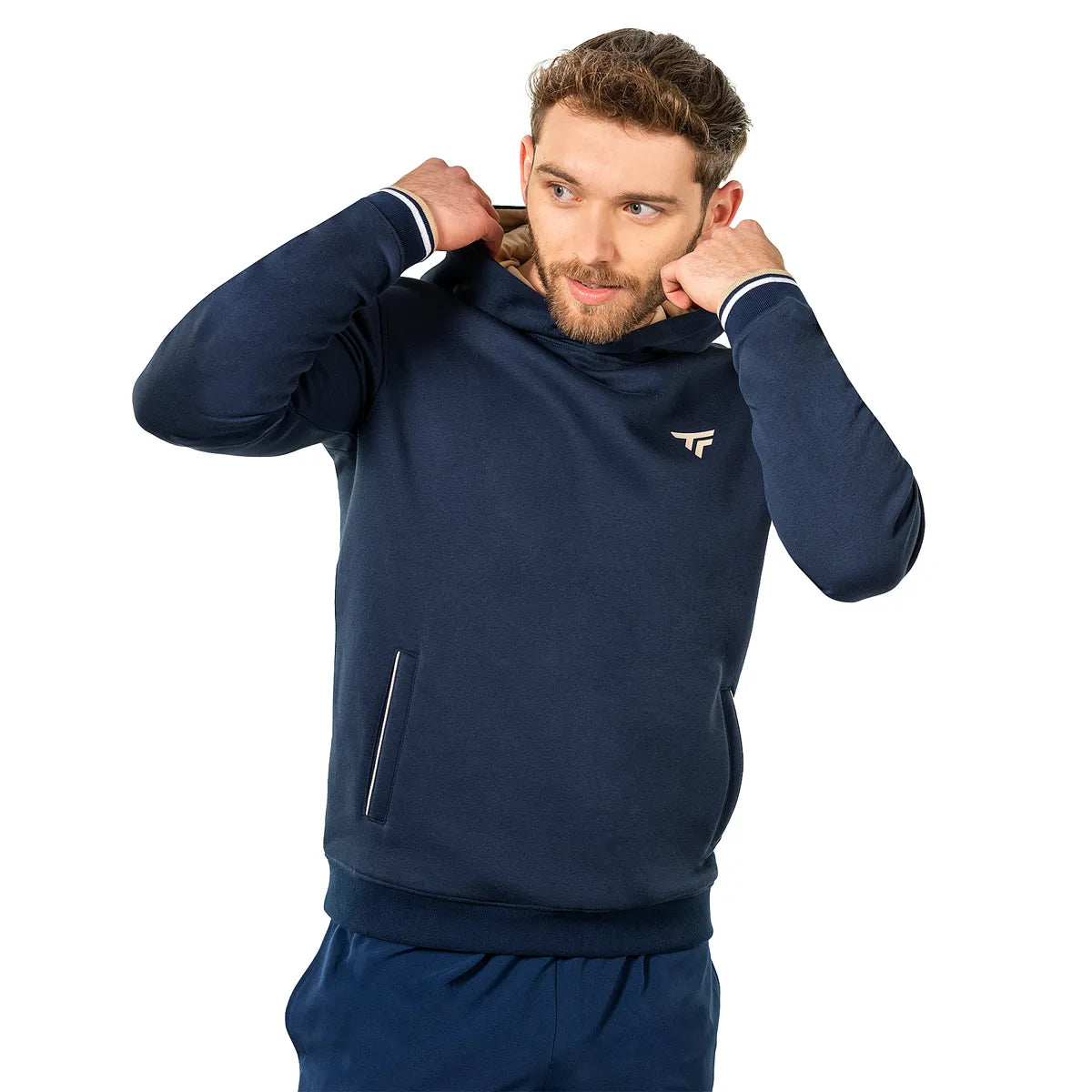 TECIFIBRE SWEATSHIRT MIT KAPUZE MARINE UNISEX