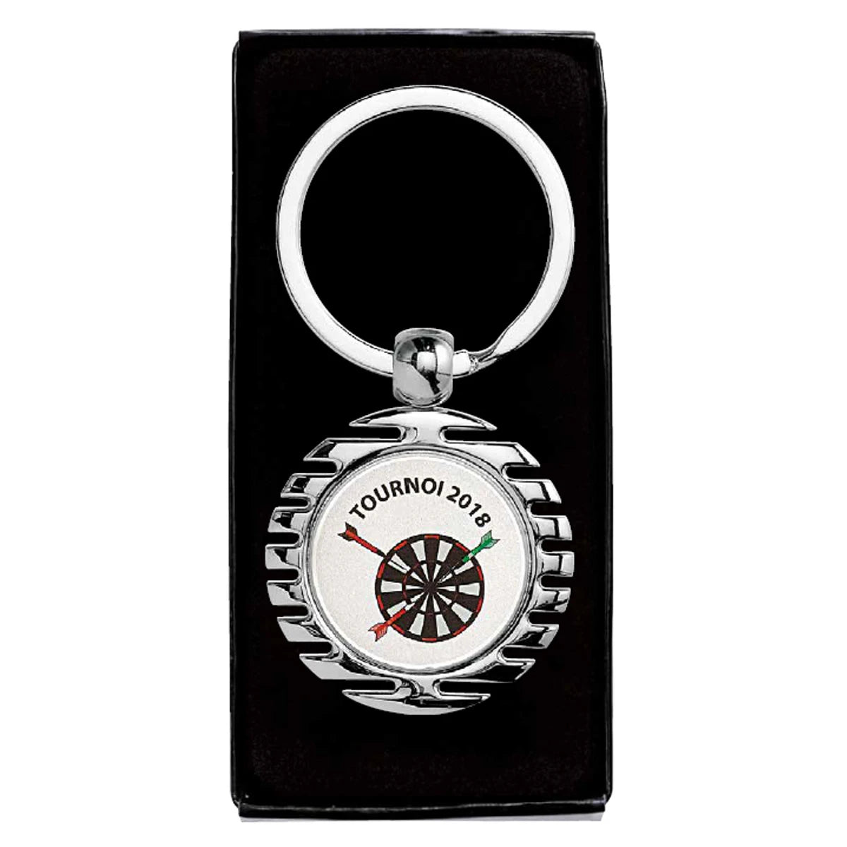 PORTE-CLES PERSONNALISABLE AVEC ECRIN