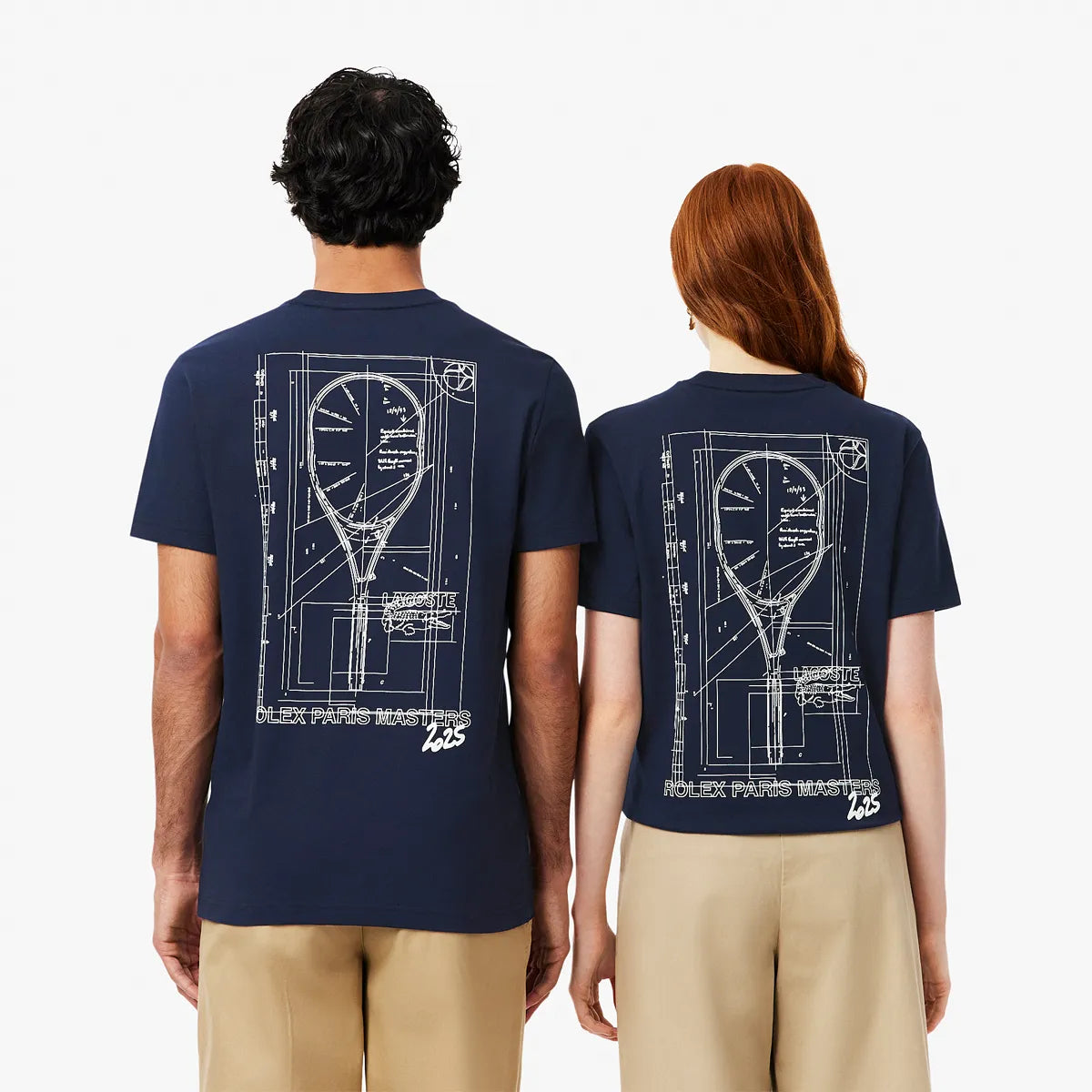 T-SHIRT LACOSTE ROLEX PARIS MASTERS