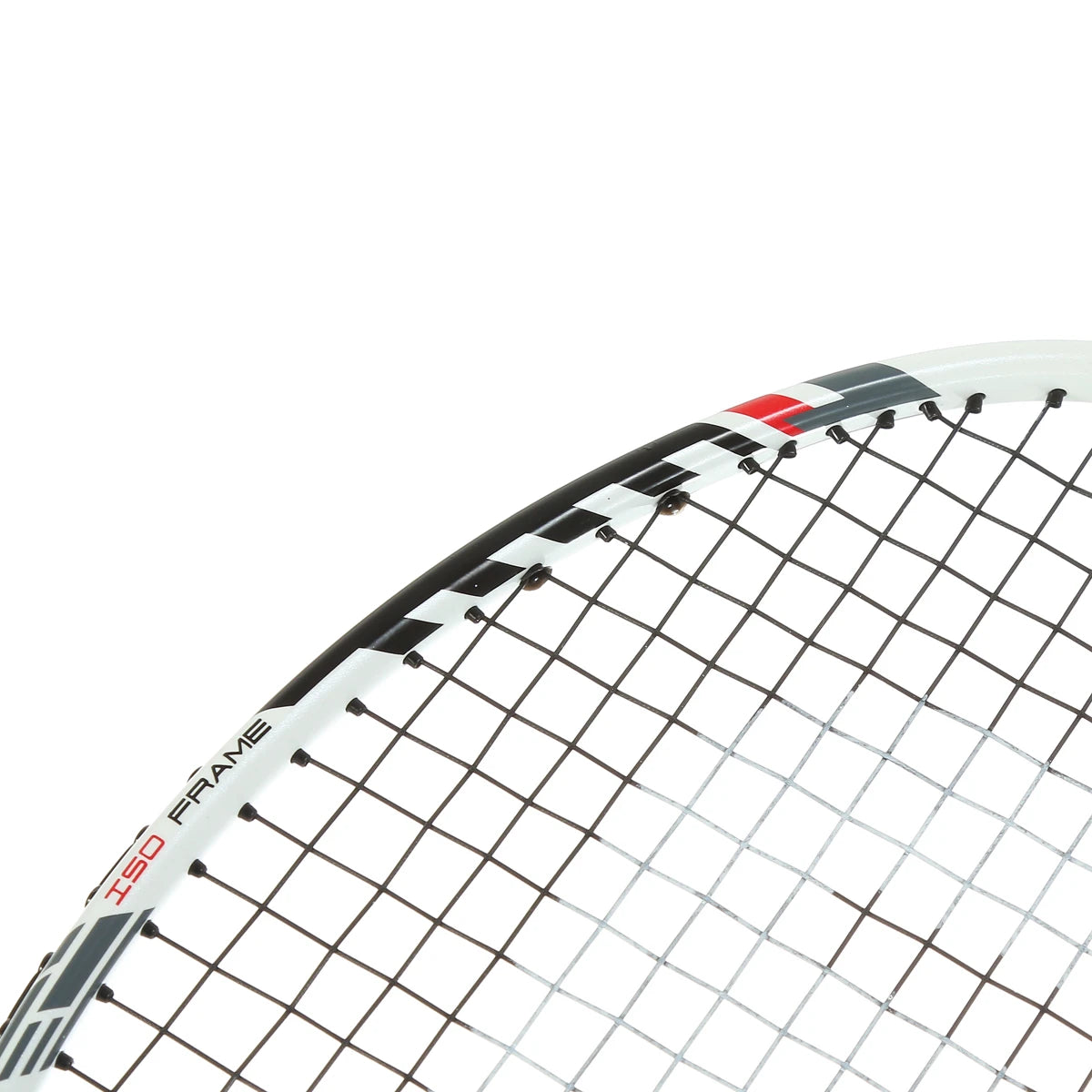 BADMINTONSCHLÄGER FELET KISONA 21 SCHWARZ/WEISS (BESAITET)