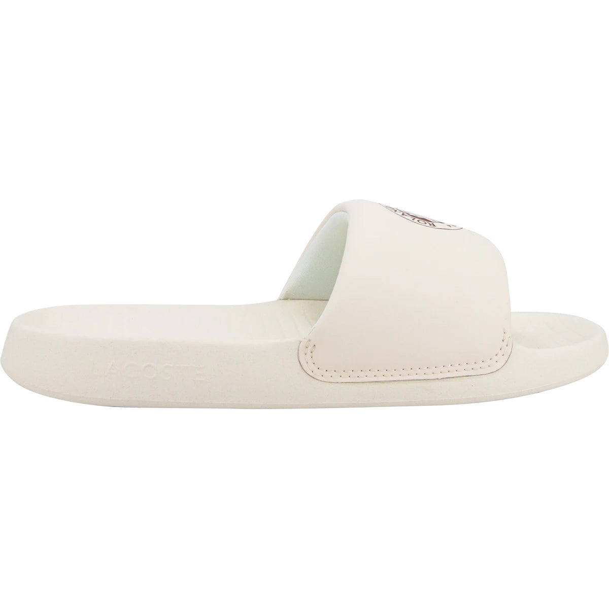 CLAQUETTE LACOSTE FEMME SERVE SLIDE 1.0 ROLAND GARROS
