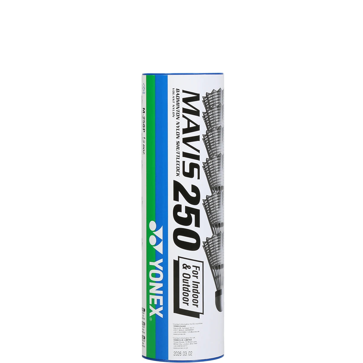 VOLANTS DE BADMINTON PLASTIQUE YONEX MAVIS 250
