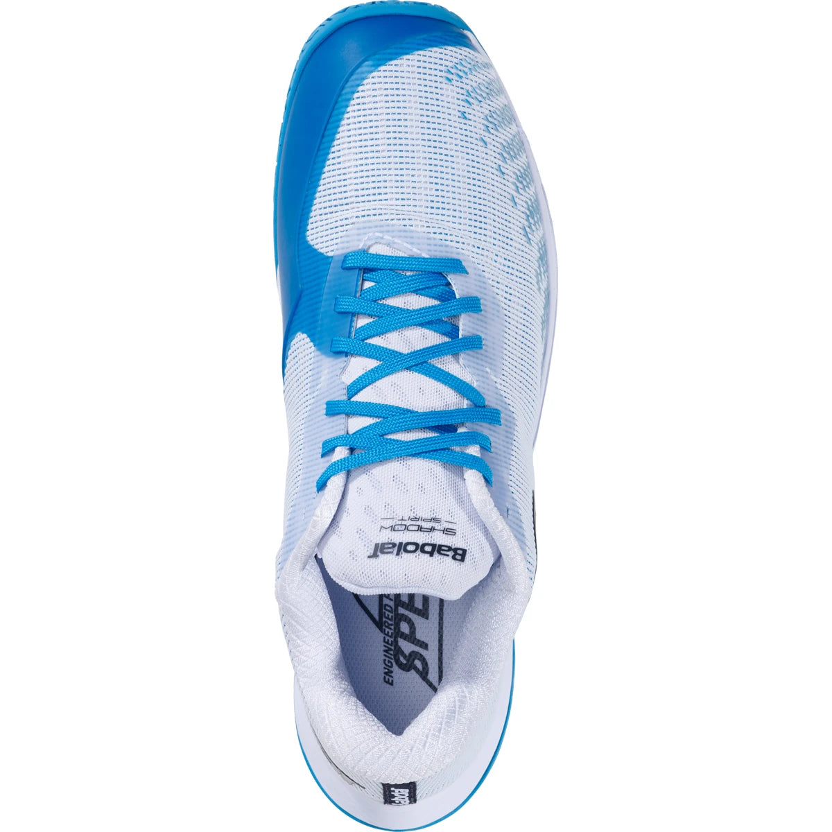 CHAUSSURES BABOLAT HOMME INDOOR SHADOW SPIRIT 2 WHITE/BLUE