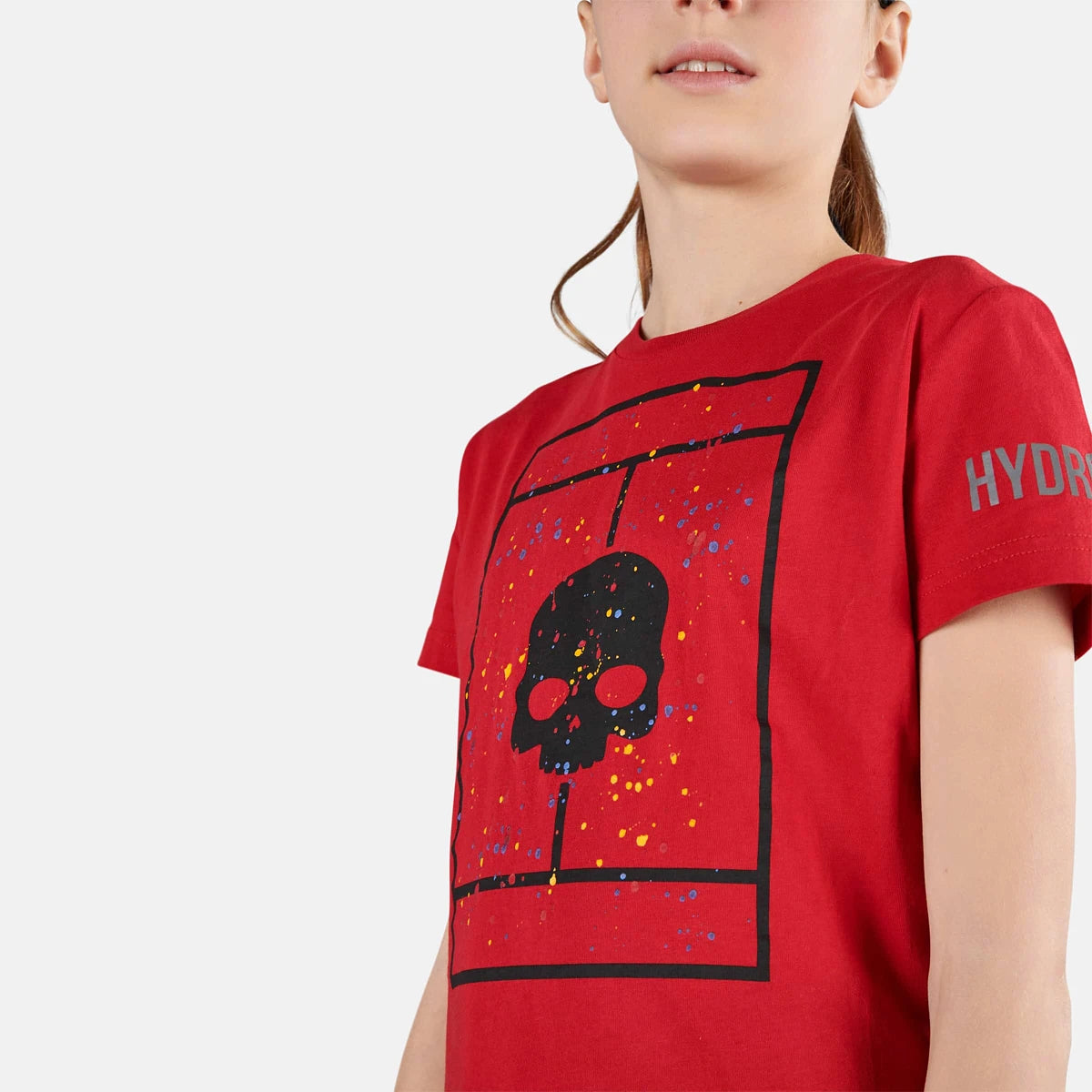 HYDROGEN JUNIOR BOYS TENNIS COURT T-SHIRT