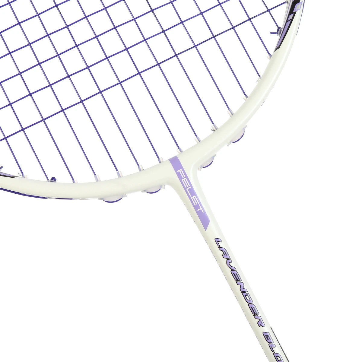 RAQUETTE DE BADMINTON FELET BLOOM LAVENDER (CORDEE)