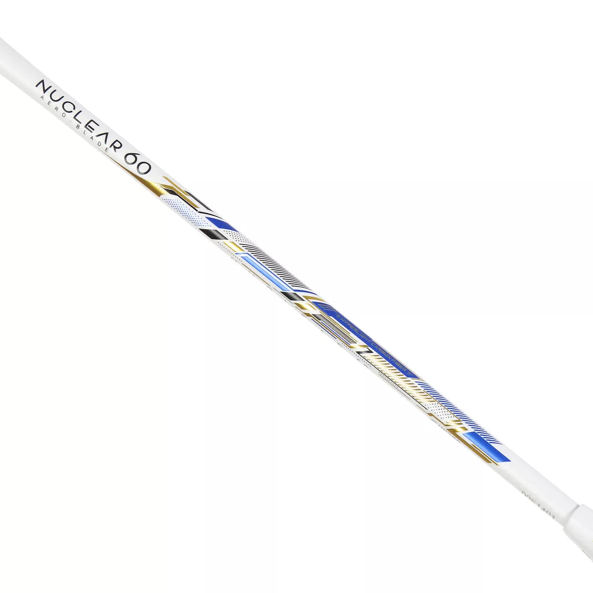 RAQUETTE DE BADMINTON HUNDRED NUCLEAR 60 WHITE-BLUE-BLACK