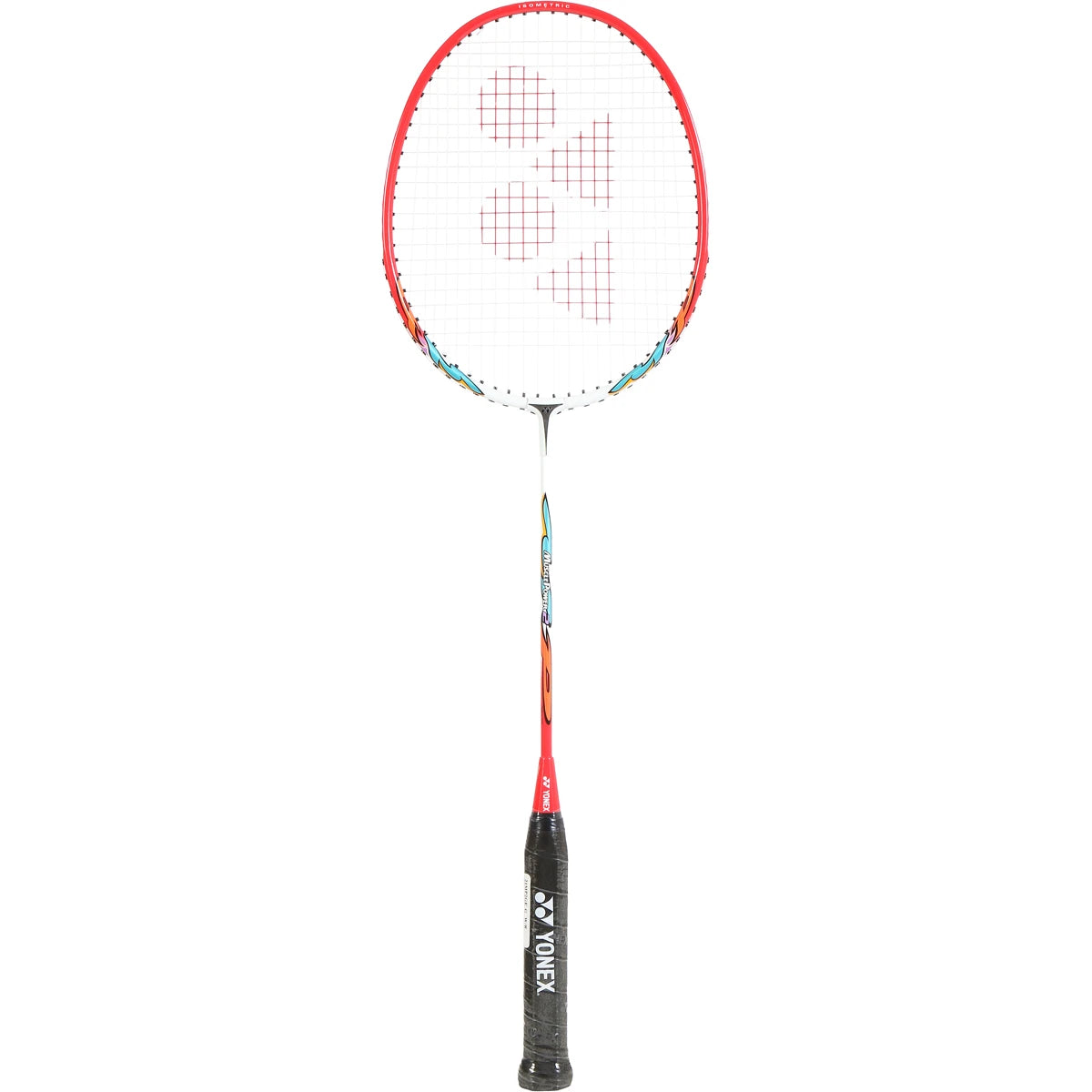 YONEX MP2 SENIOR WHITE-RED BADMINTON RACKET (STRUNG)