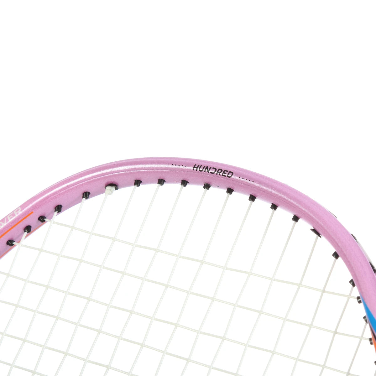 BADMINTONSCHLÄGER HUNDRED NITRIX 10 (5U) (GESAITET)