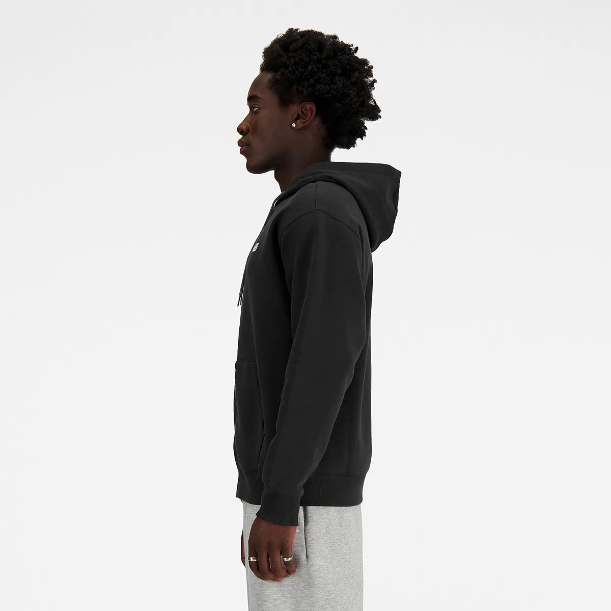 VESTE NEW BALANCE SPORT ESSENTIALS LOGO FLEECE FZ