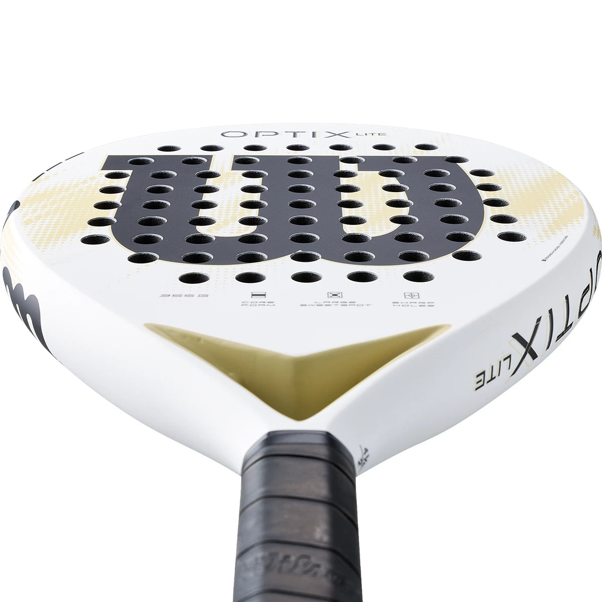 RAQUETTE DE PADEL WILSON OPTIX V2 LITE WHITE