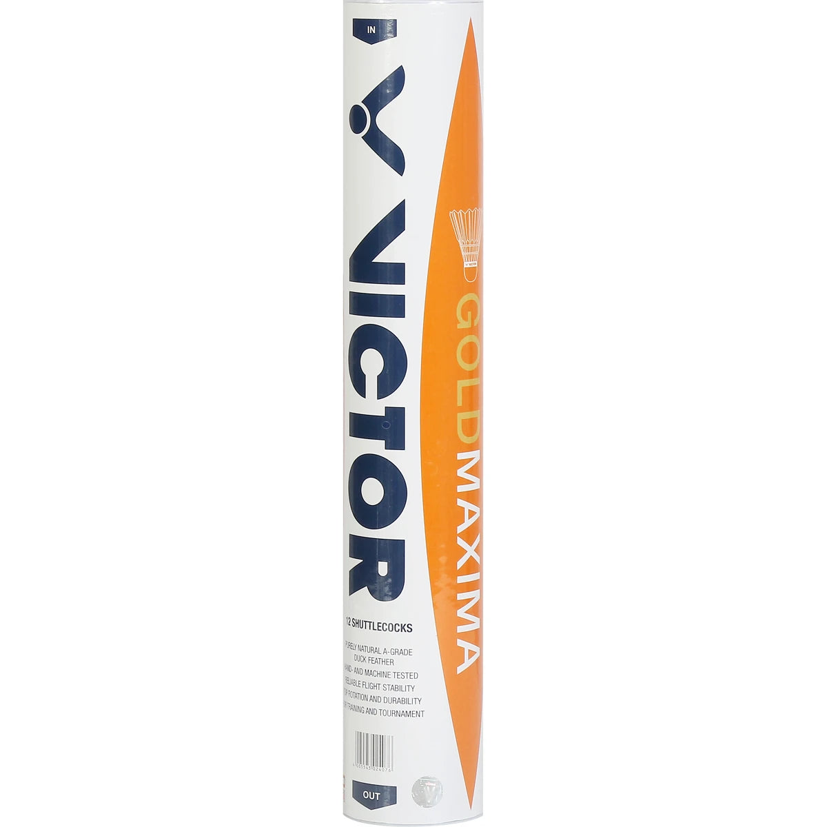 VICTOR GOLD MAXIMA FEATHER BADMINTON SHUTTLES