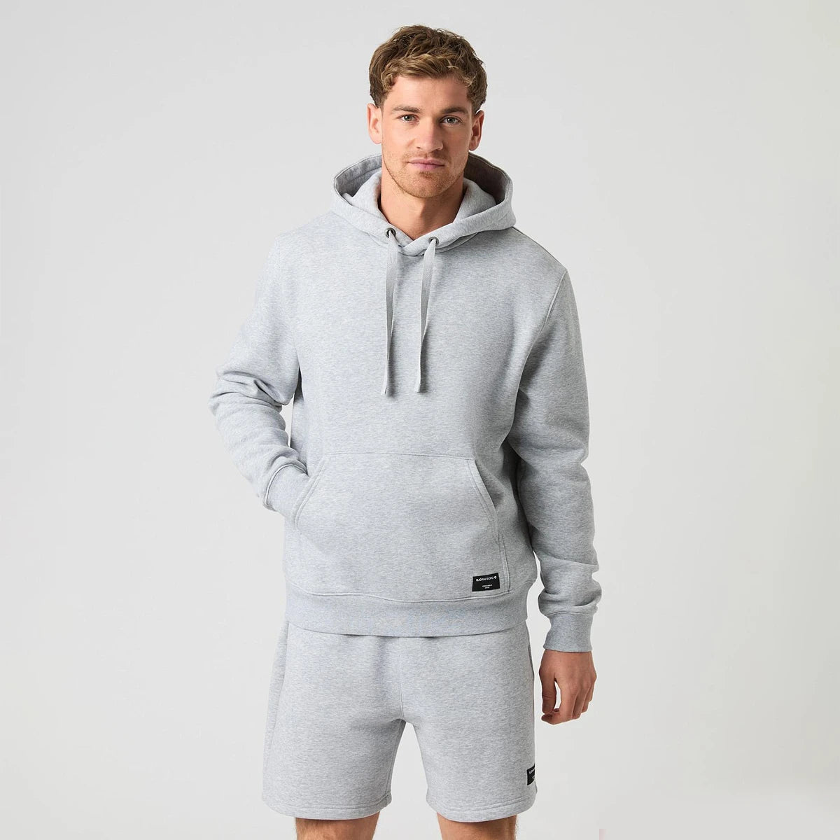 BJORN BORG SWEATSHIRT MIT KAPUZE UND MITTELSTREIFEN