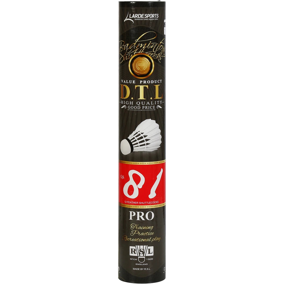RSL PRO DTL81 BADMINTON-FEDERBÄLLE