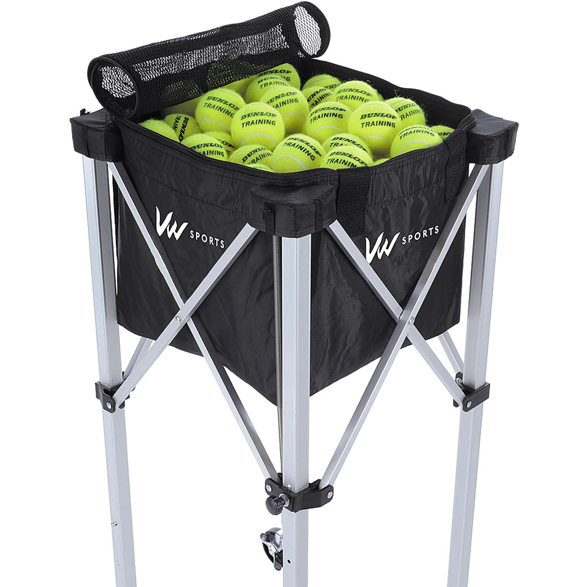 PANIER DE STOCKAGE A ROULETTES 144 BALLES