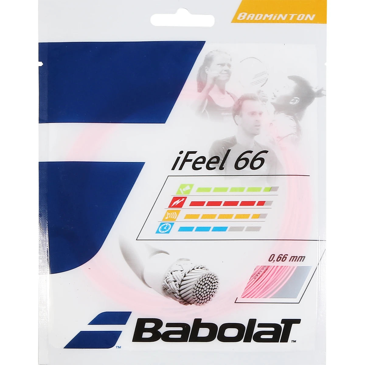 CORDAGE BADMINTON BABOLAT IFEEL 66 (10 METRES)