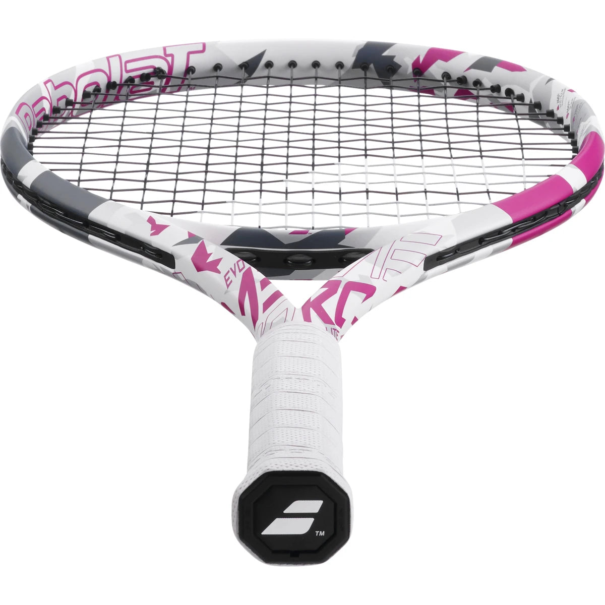 RAQUETTE BABOLAT EVO AERO LITE PINK (260 GR) (CORDEE)