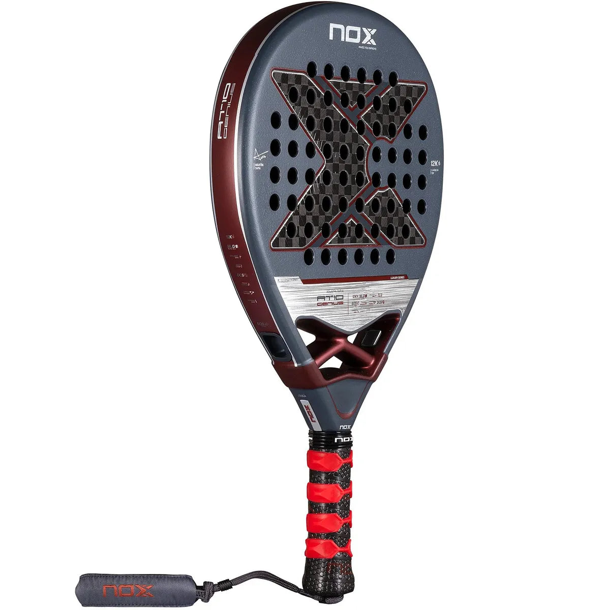 NOX AT10 GENIUS 12K PADEL RACKET BY AGUSTIN TAPIA