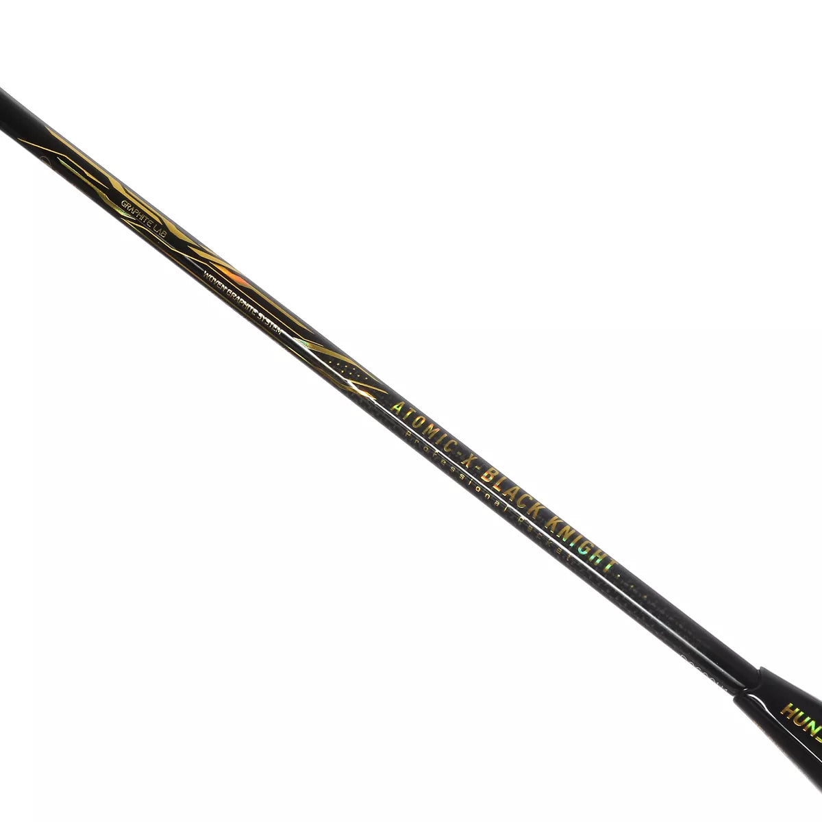 RAQUETTE DE BADMINTON HUNDRED ATOMIC X BLACK KNIGHT BLACK-RED