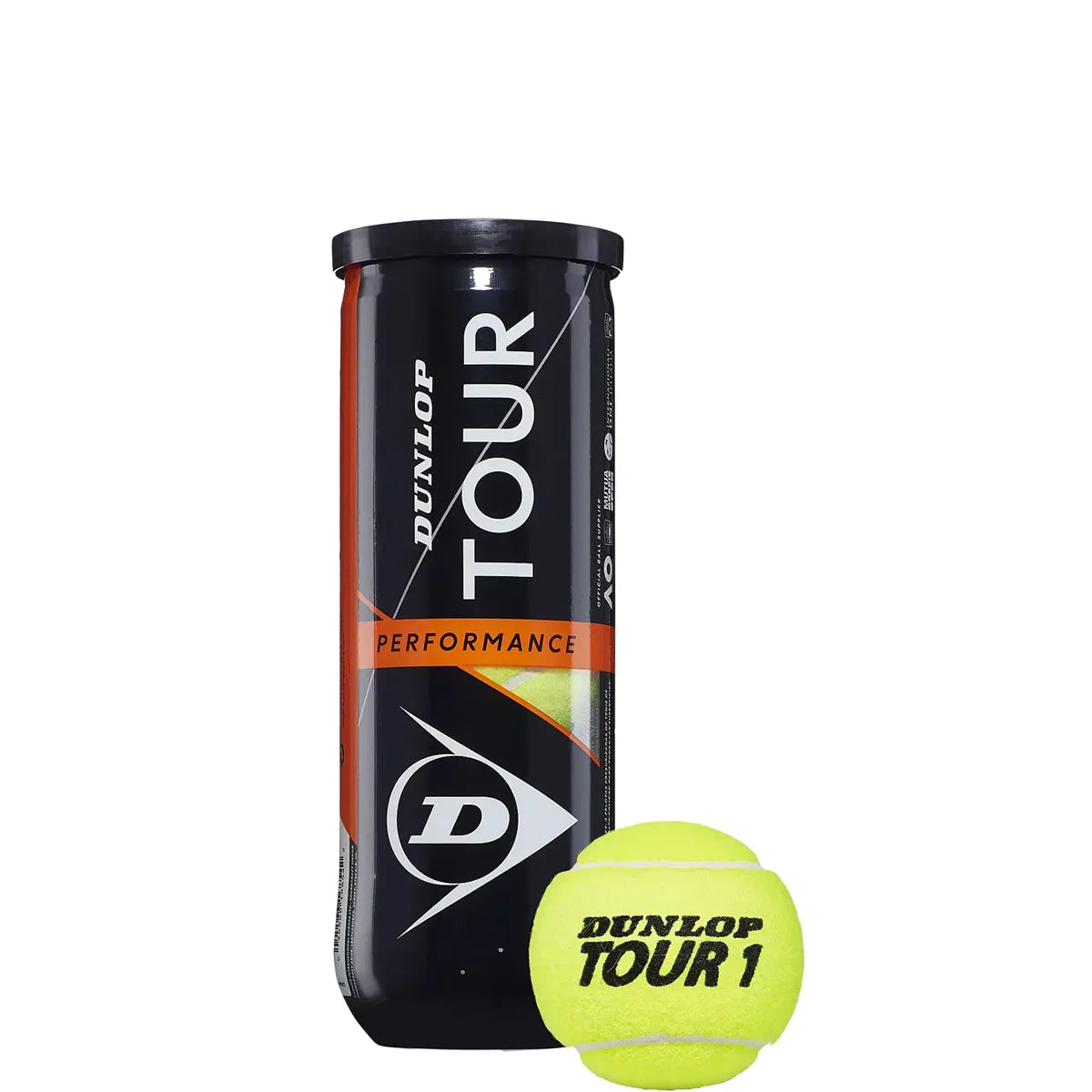 TUBE 3 BALLES DUNLOP TOUR PERFORMANCE