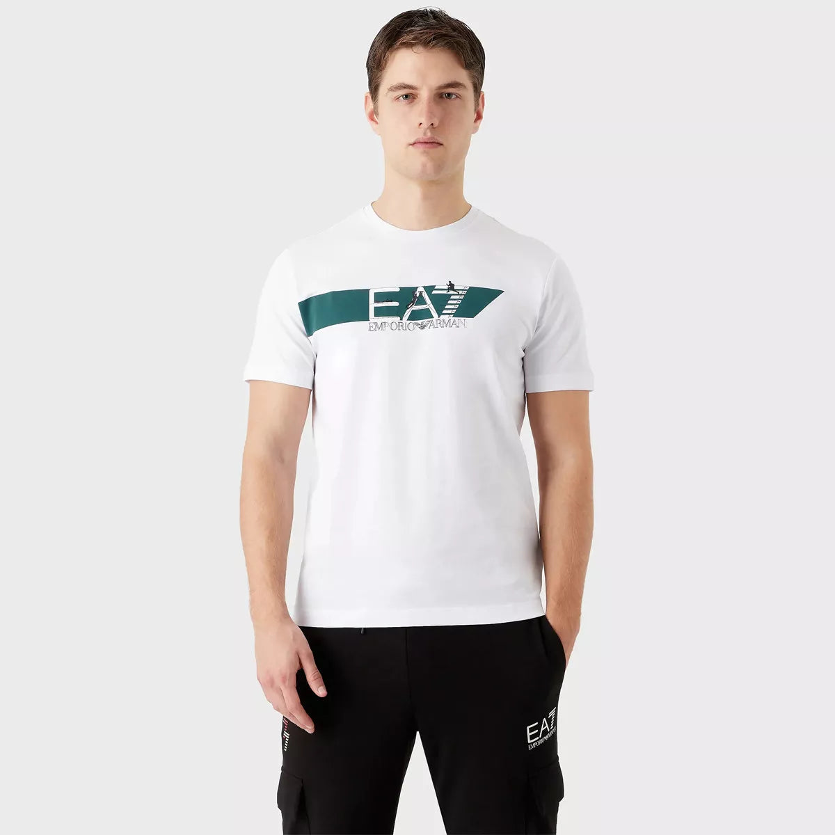 T-SHIRT EA7 TRAINING CASUAL SPORTLICHES LOGO