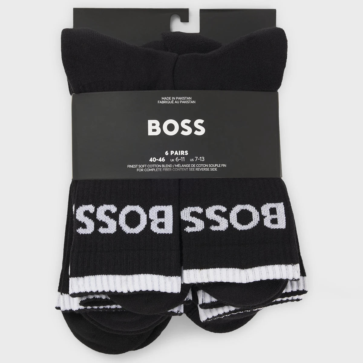 6 Paar Boss Stripe Socken