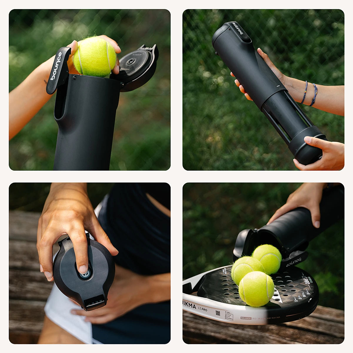 PRESSURISEUR DE BALLES BOUNCE PADEL X4
