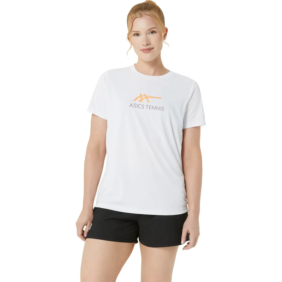 ASICS DAMEN T-SHIRT COURT GRAPHIC