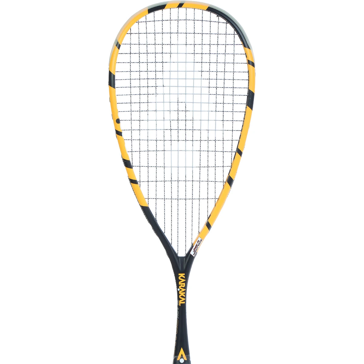 RAQUETTE DE SQUASH KARAKAL BLACK ZONE ORANGE 110 (CORDEE)