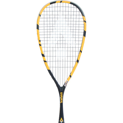 RAQUETTE DE SQUASH KARAKAL BLACK ZONE ORANGE 110 (CORDEE)