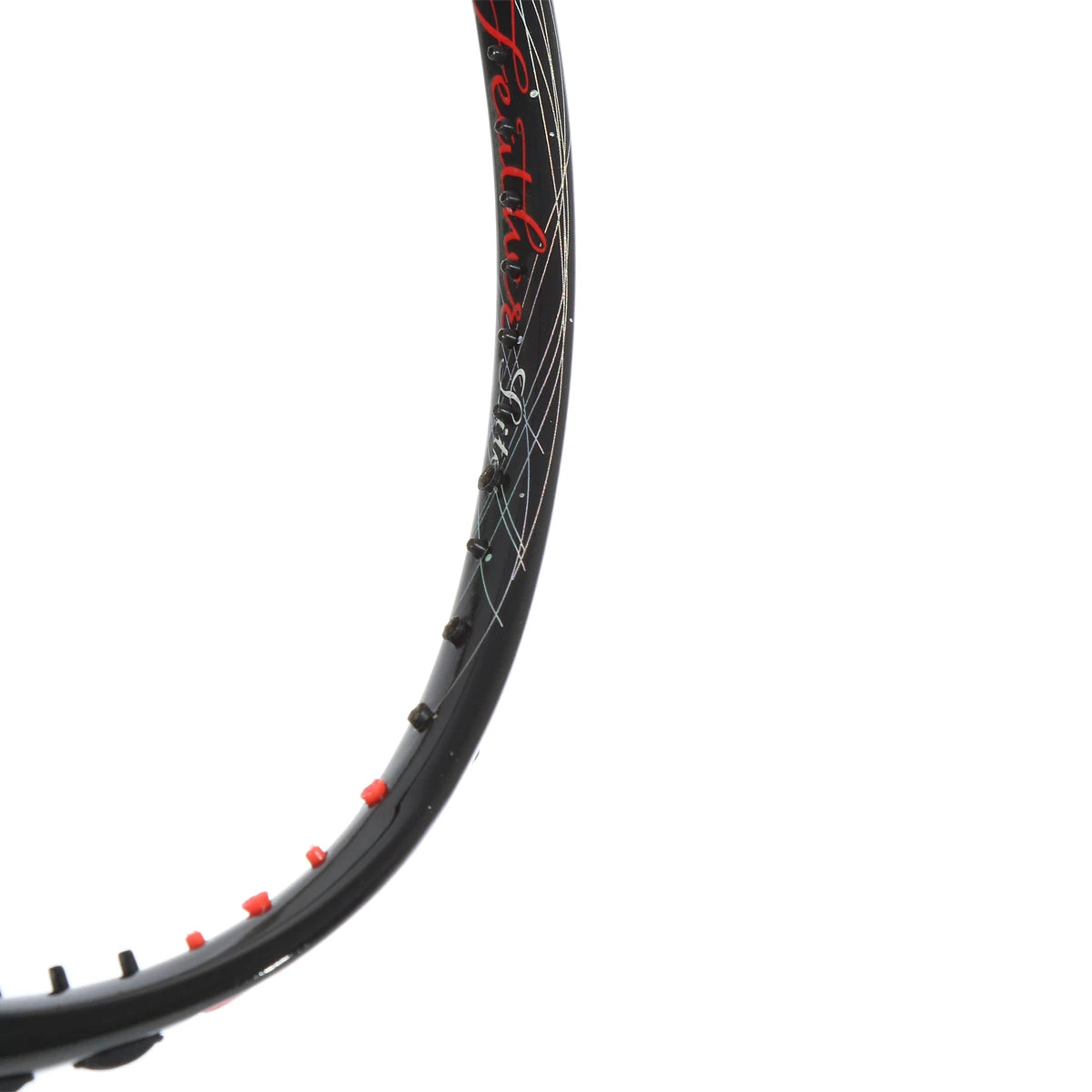 RAQUETTE DE BADMINTON APACS FEATHER LITE 75 6U NOIR/ROUGE