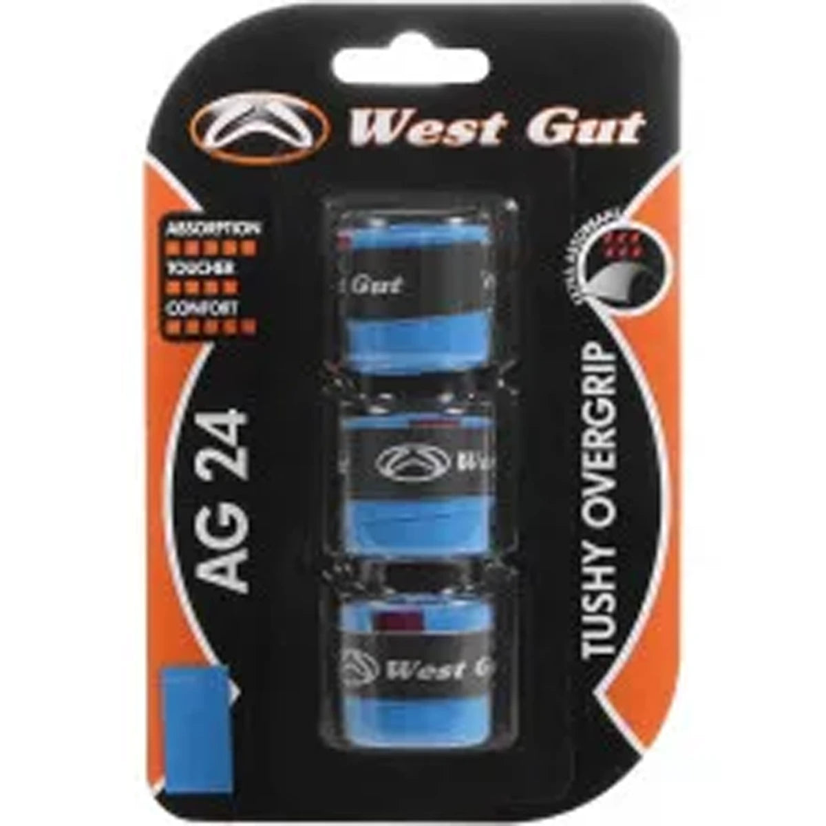 WEST GUT AG24 OVERGRIPS x3
