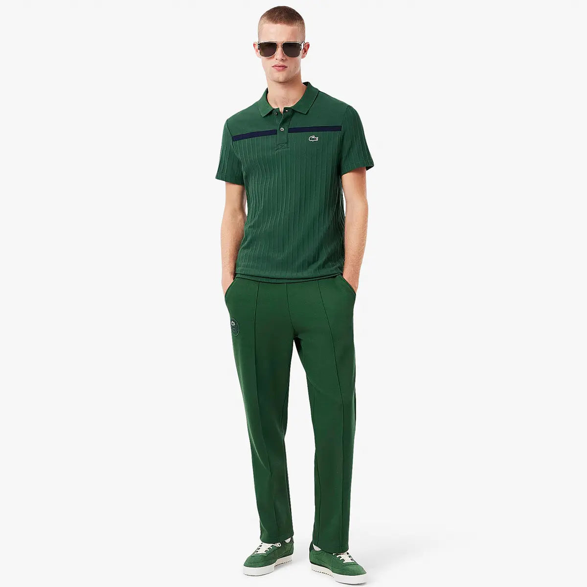 PANTALON LACOSTE HERITAGE COTON