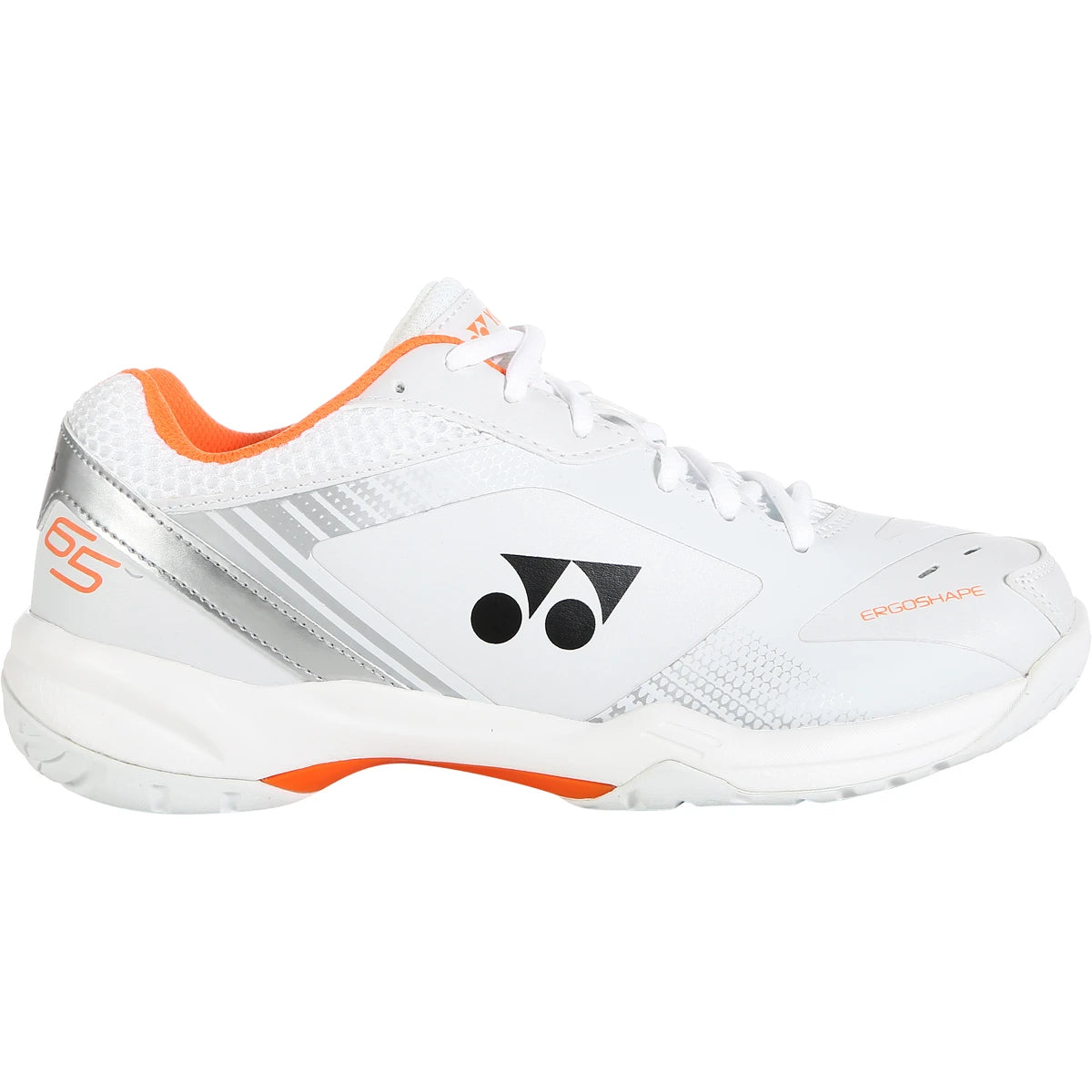 CHAUSSURES YONEX HOMME INDOOR SHB65 X3 BLANC ORANGE