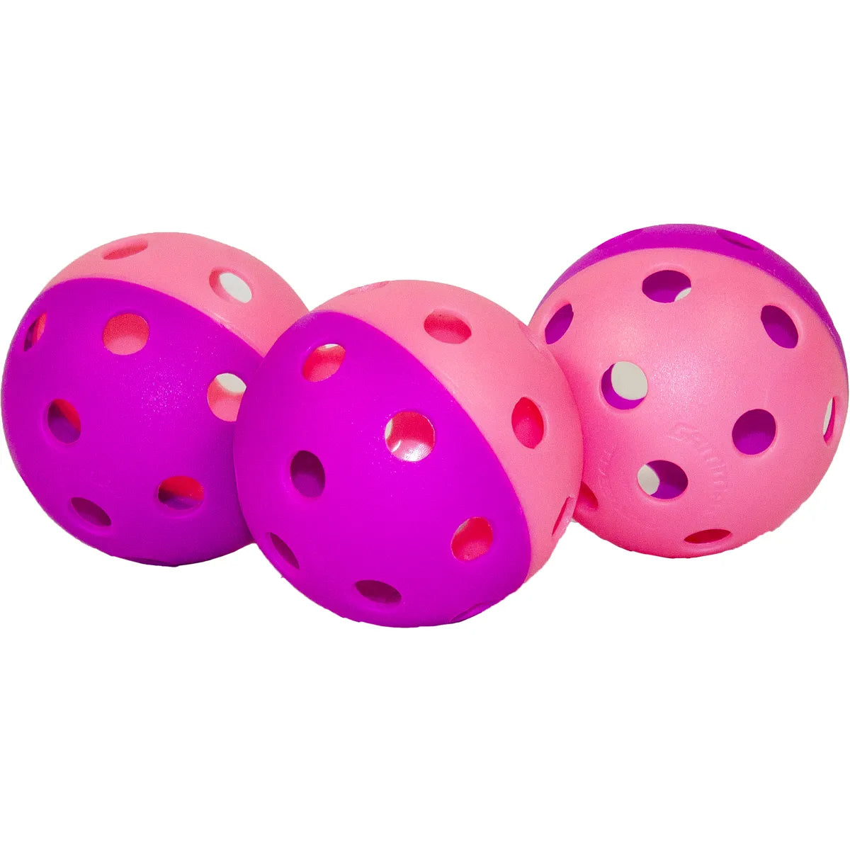 PAKET MIT 3 GAMMA INDOOR ZWEIFARBIGEN PICKLEBALL-TRAININGSBÄLLEN